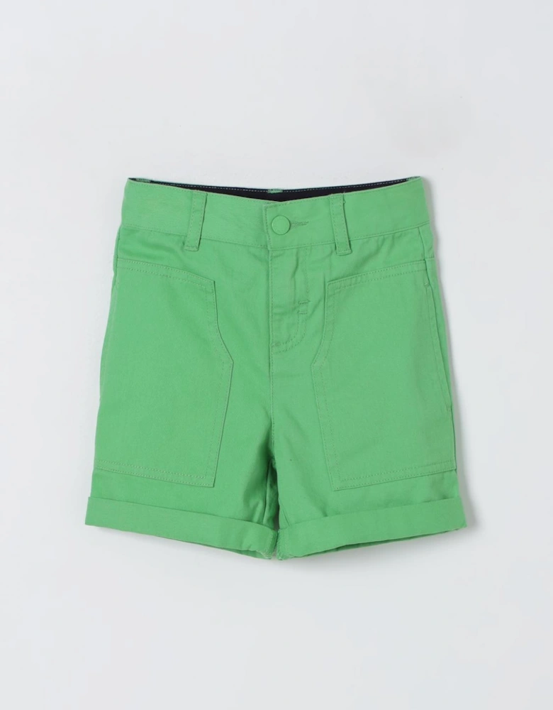 Kids Shorts Patch Pockets