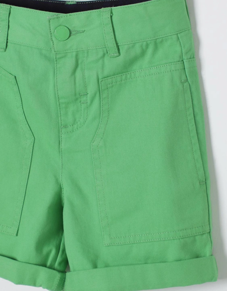 Kids Shorts Patch Pockets