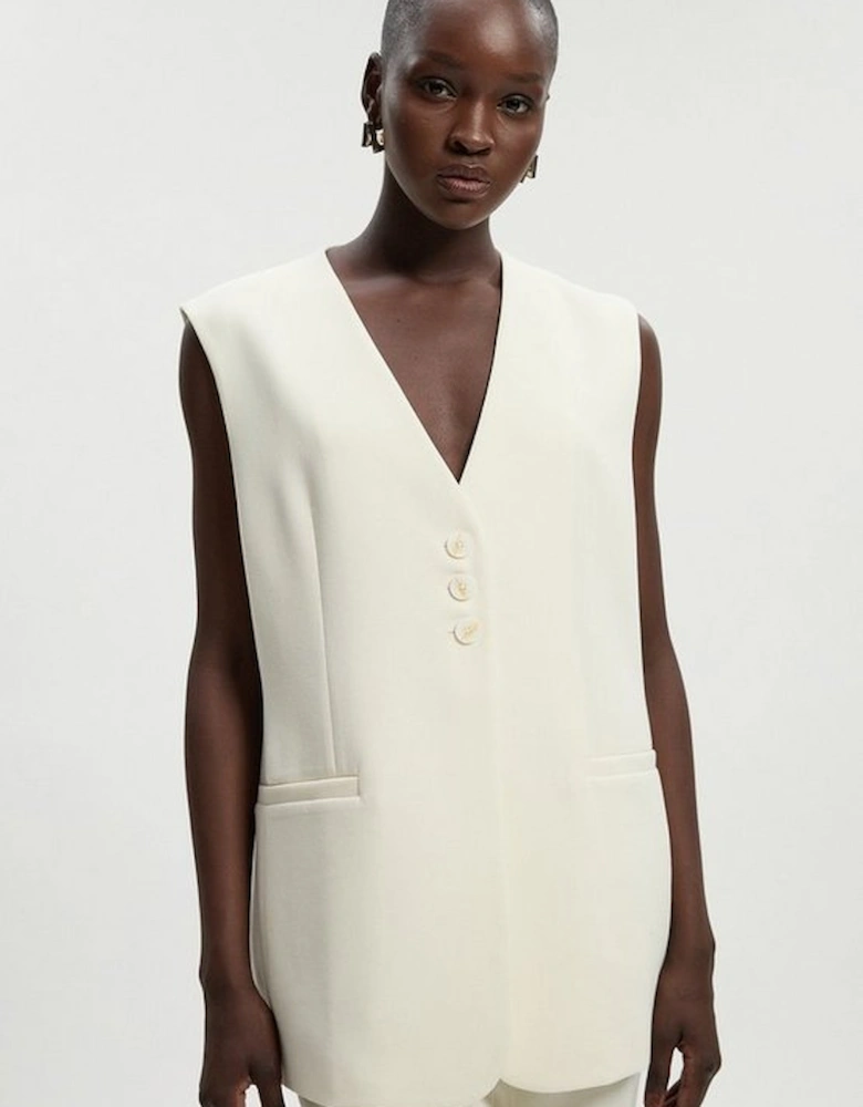 Compact Essential Tailored Waistcoat