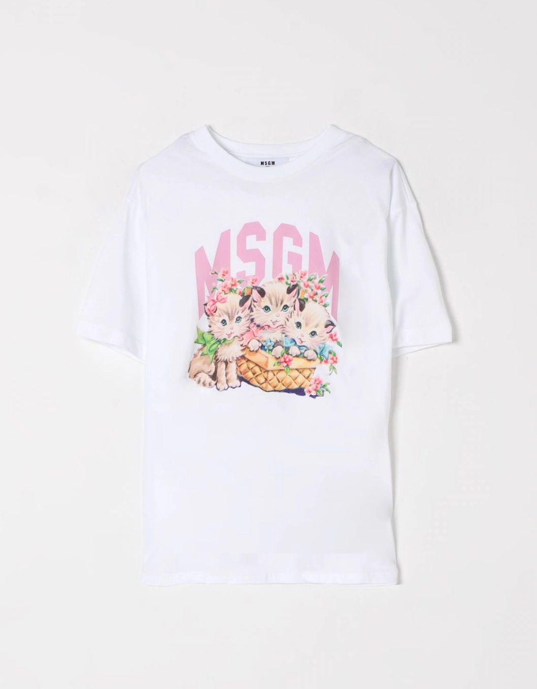 Kids Kittens Basket Graphic Tee, 5 of 4