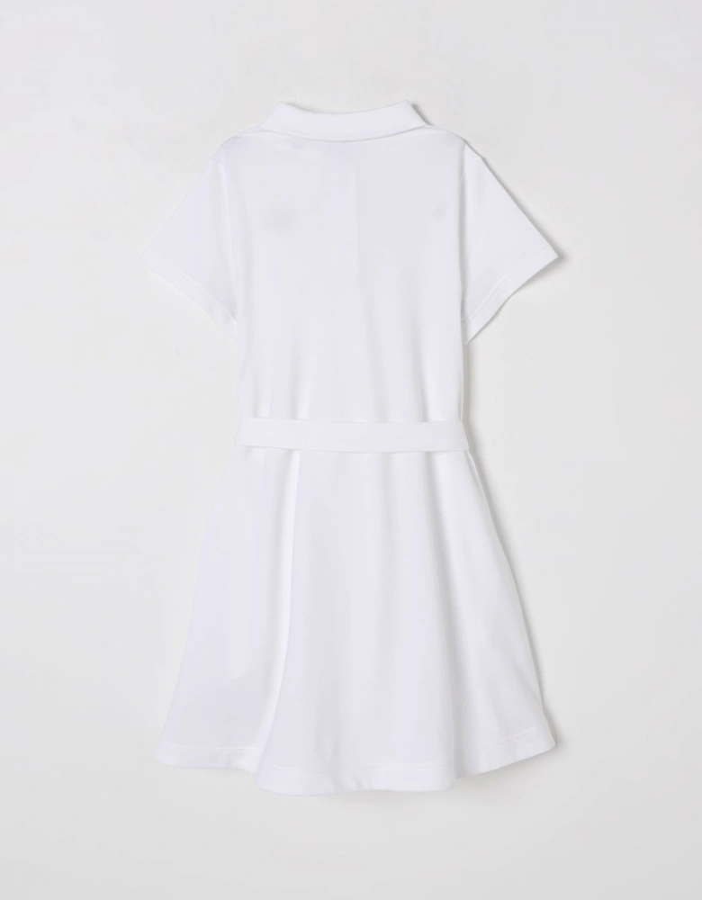Polo Dress with Belt