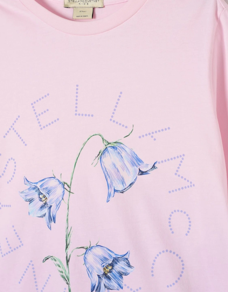 Kids Floral Print TShirt
