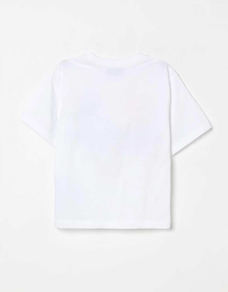 Kids Beach Scene Teddy Bear Tee