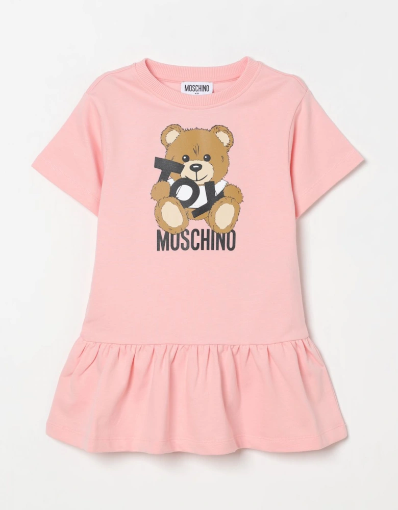 Kids Beach Scene Teddy Bear Tee