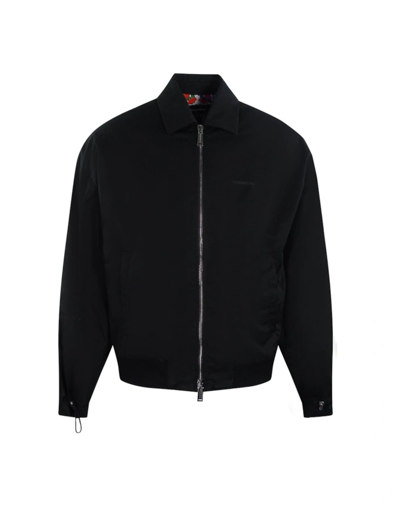 Black Zip-Up Jacket