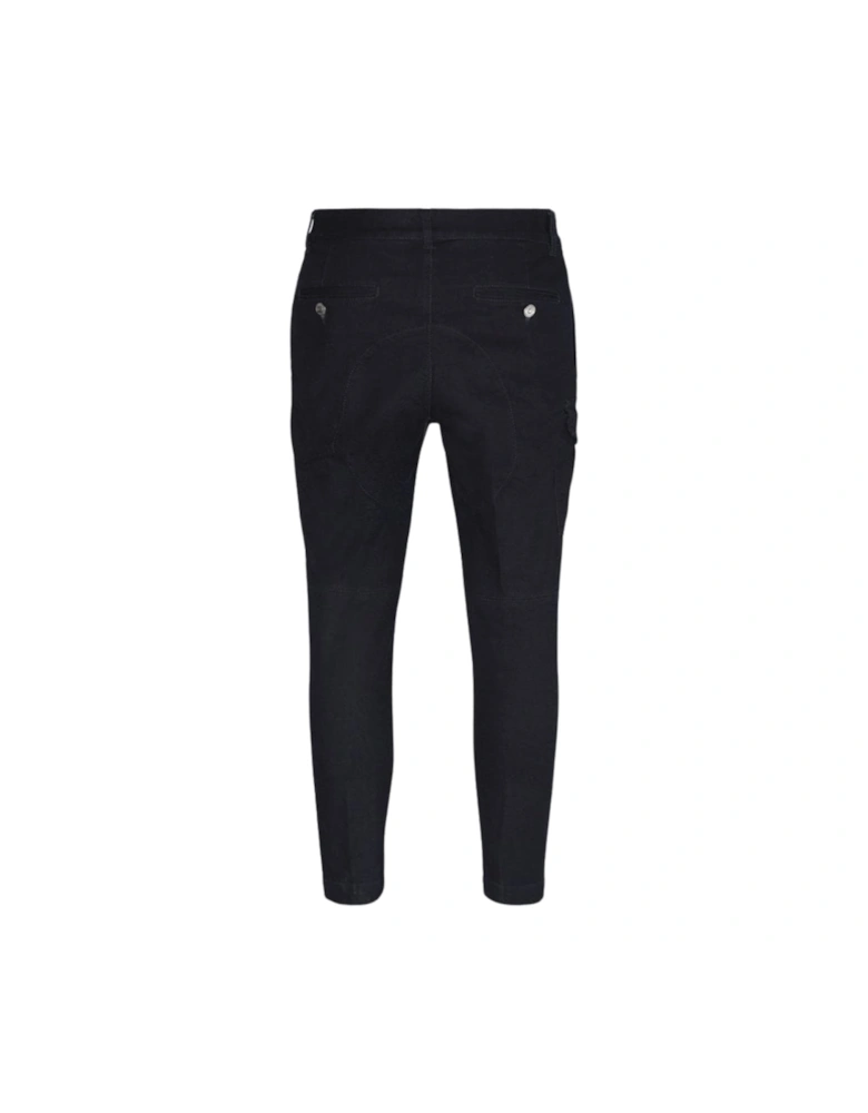 Sexy Cargo Fit Dark Blue Pants