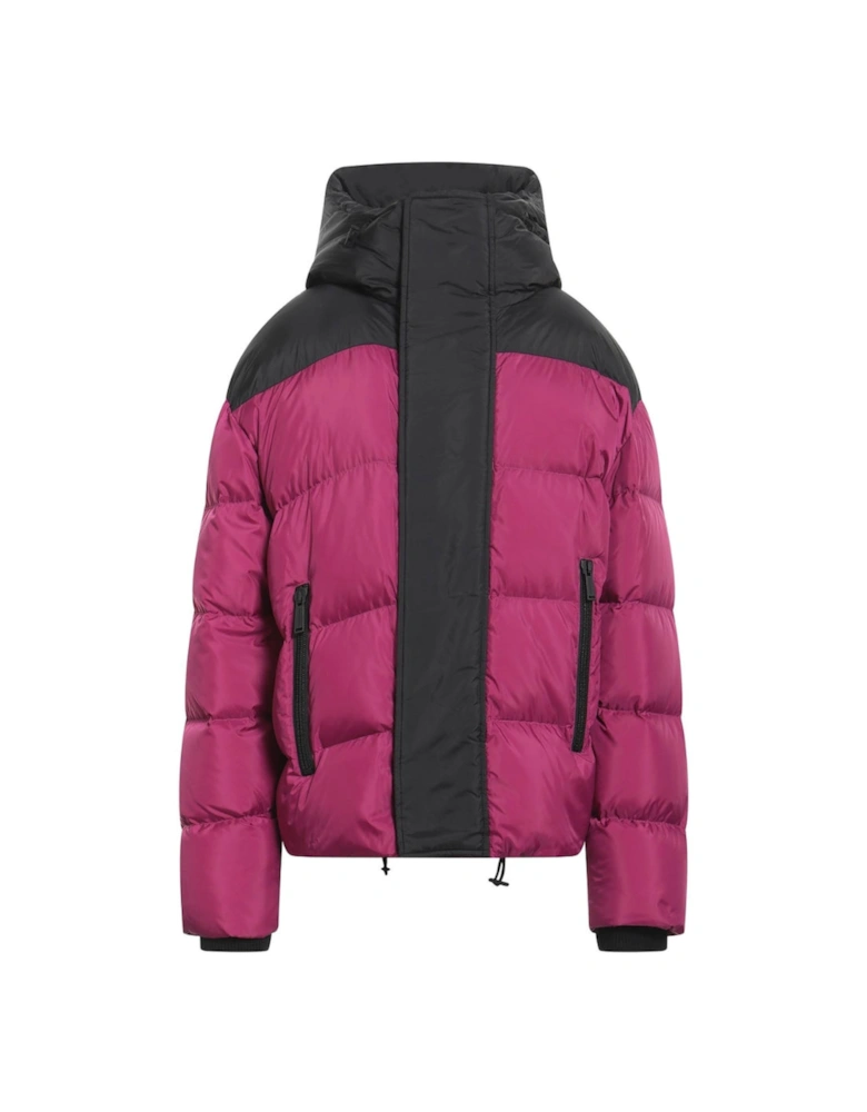 Cherry Red Down Jacket