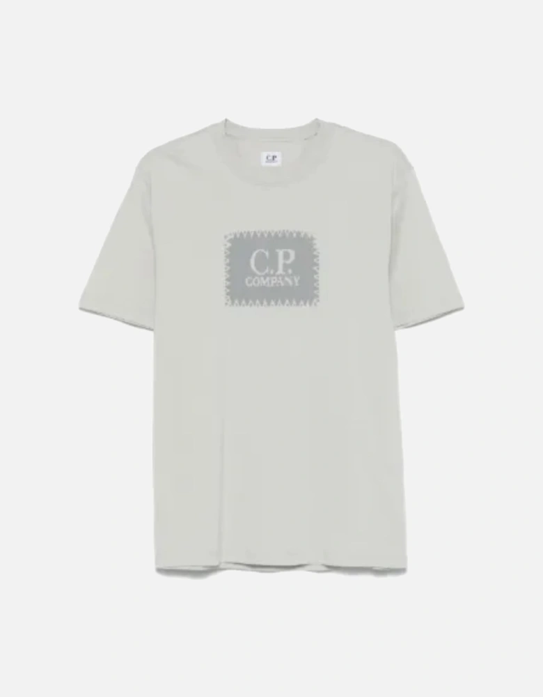 C.P. COMPANY BOYS GREY T SHIRT. CUM00T