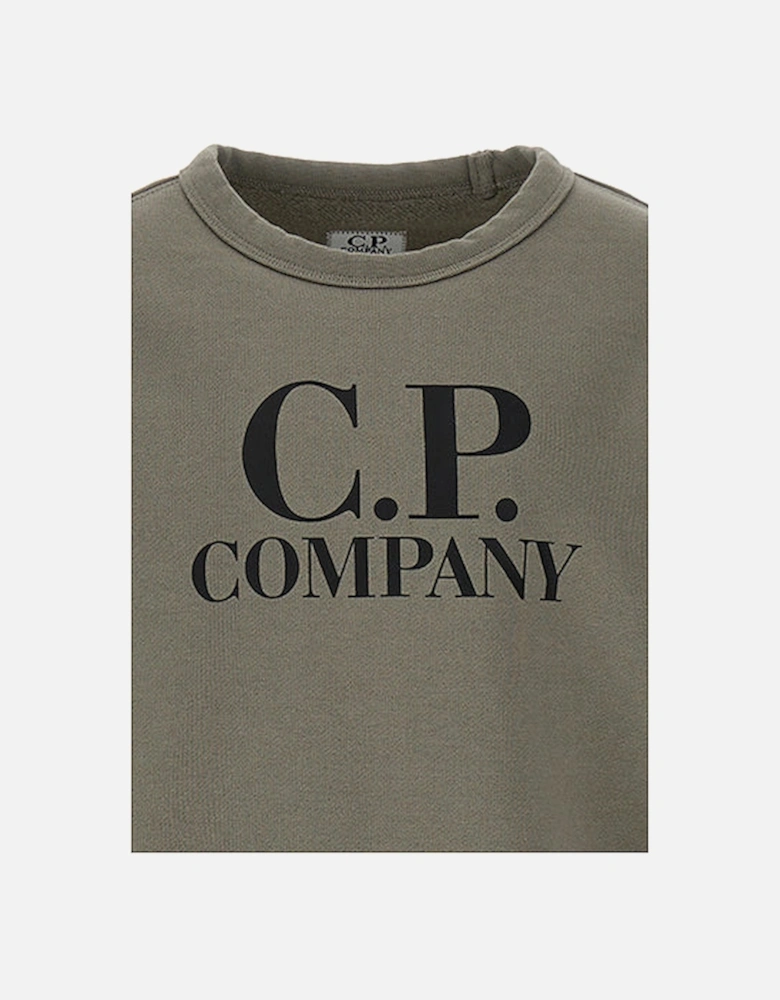 C.P.COMPANY BOYS GREY SWEATSHIRT CUF019