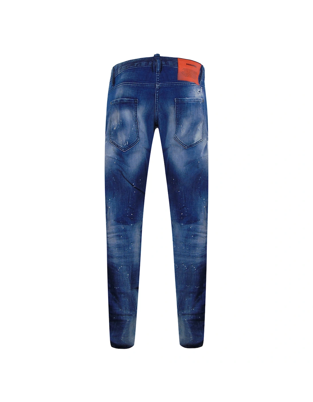 Sexy Twist Jean Blue Splatter Jeans