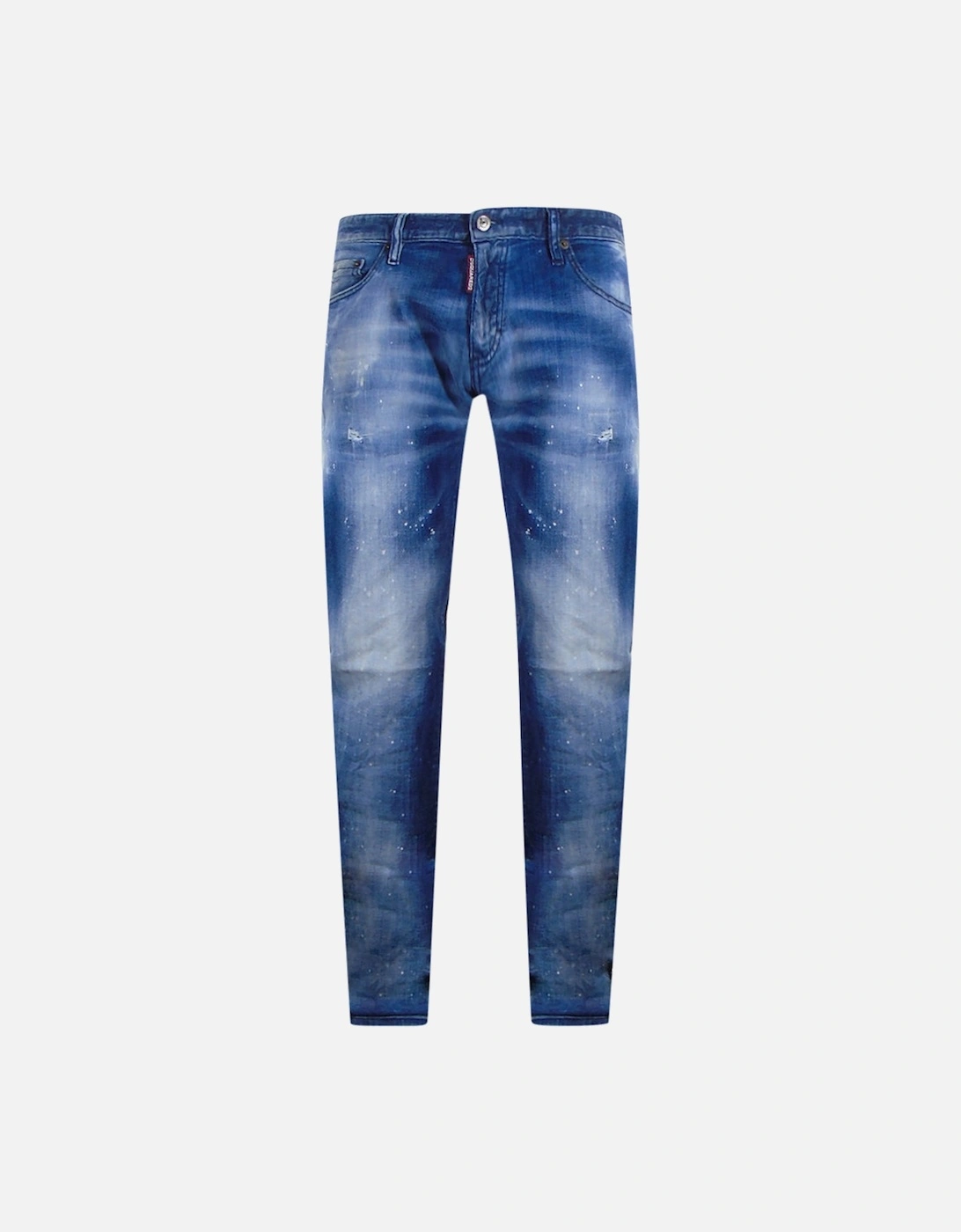 Sexy Twist Jean Blue Splatter Jeans, 3 of 2