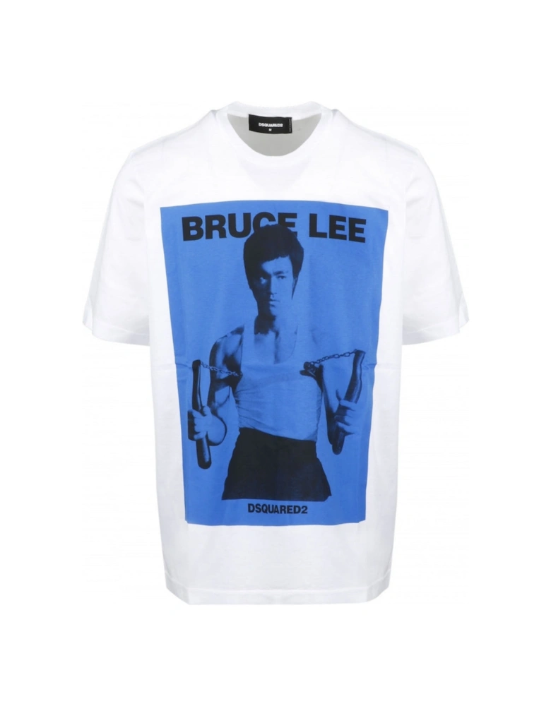 Bruce Lee White Oversize T-Shirt