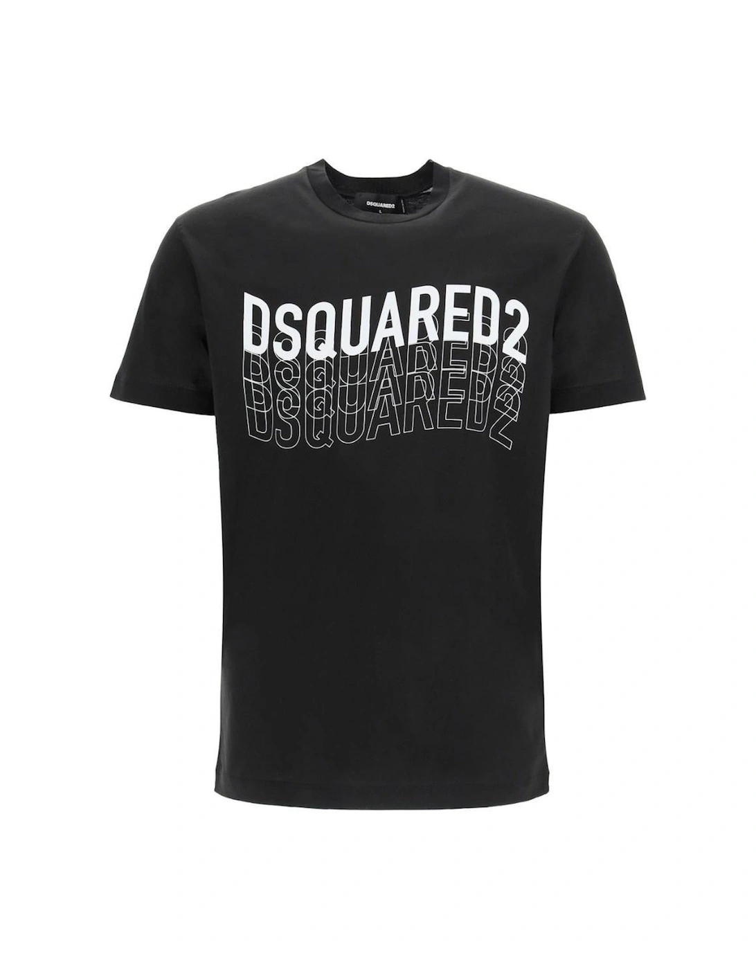 Multi Logo Wave Black T-Shirt, 3 of 2