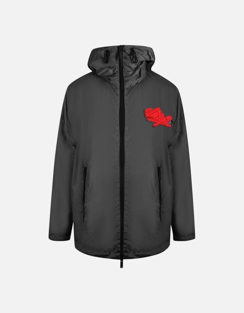 Large DSQ2 Logo Black Jacket