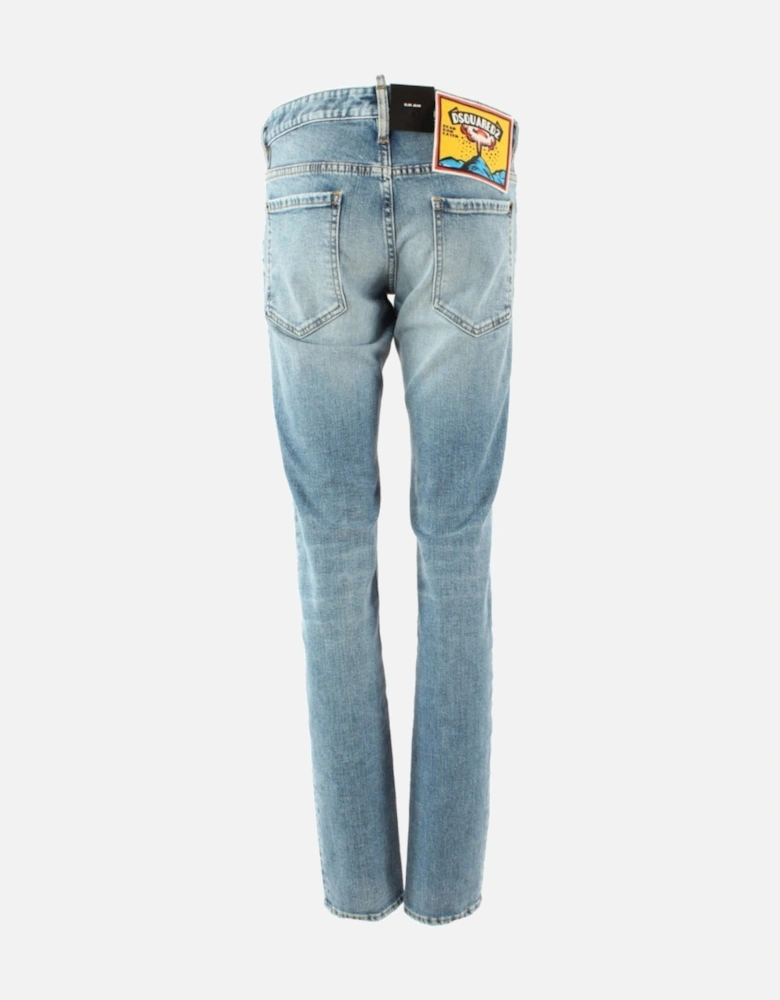Slim Jean Blue Denim Pants
