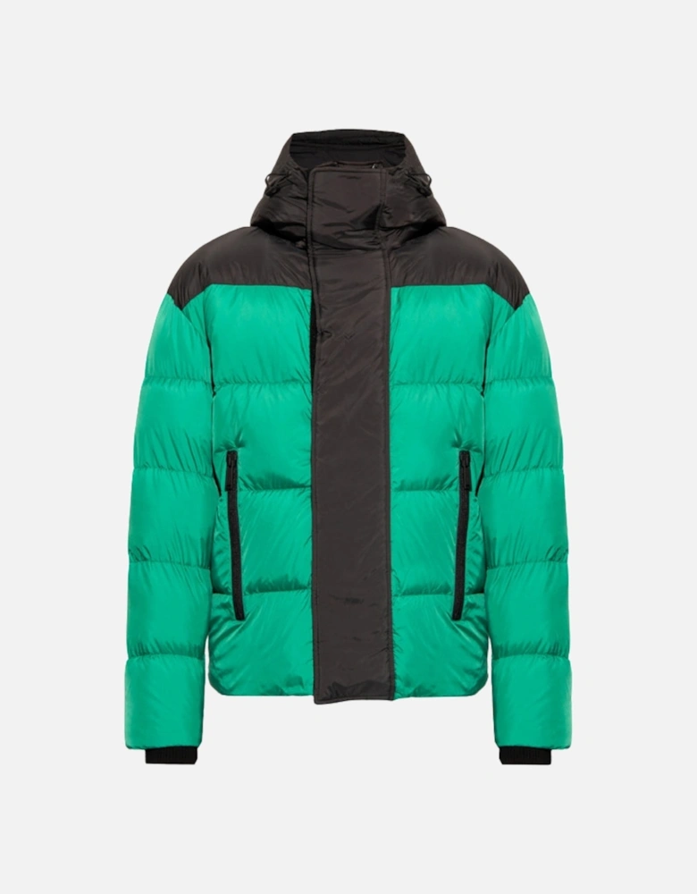 Bright Green Down Jacket
