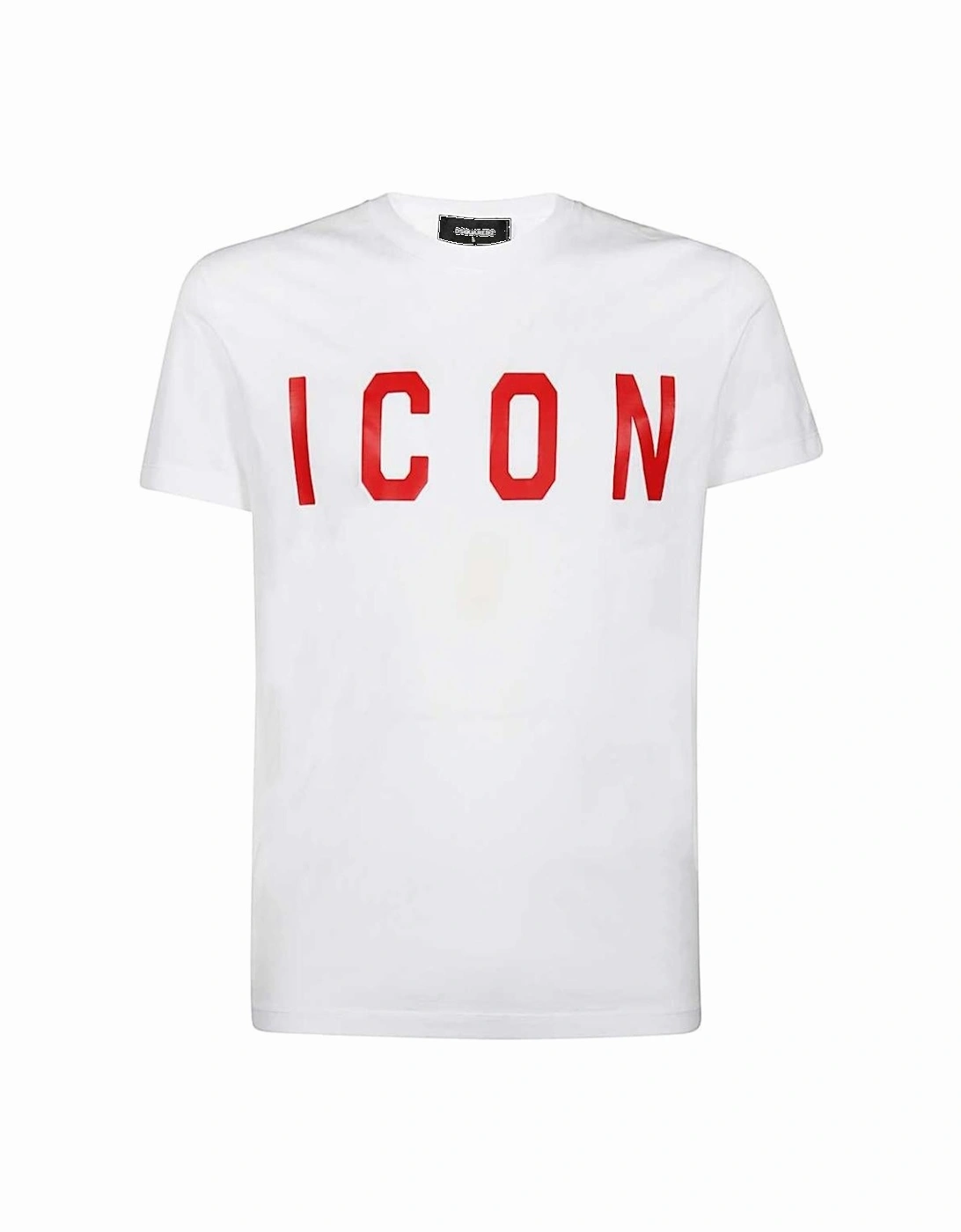 ICON Red Print White T-Shirt, 3 of 2