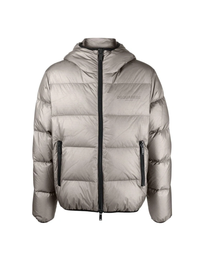 Grey Down Jacket
