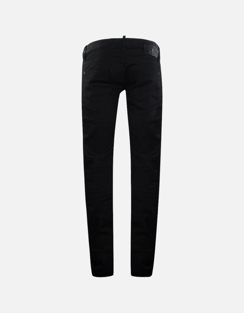 Straight Leg Sharpei Black Jean