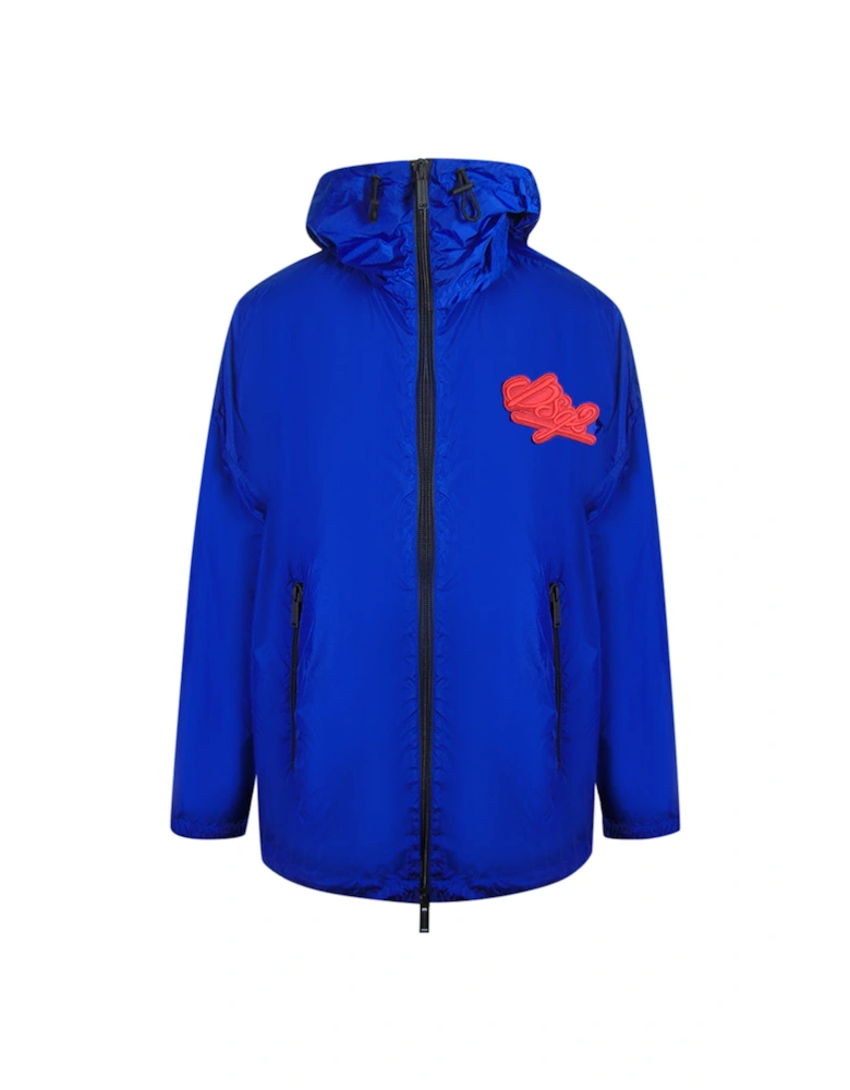 Large DSQ2 Logo Blue Jacket