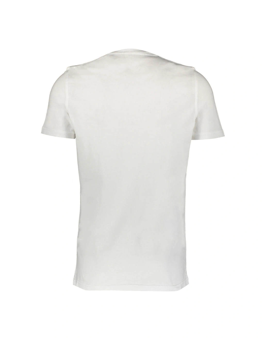 Distorted Logo Cool Fit White T-Shirt