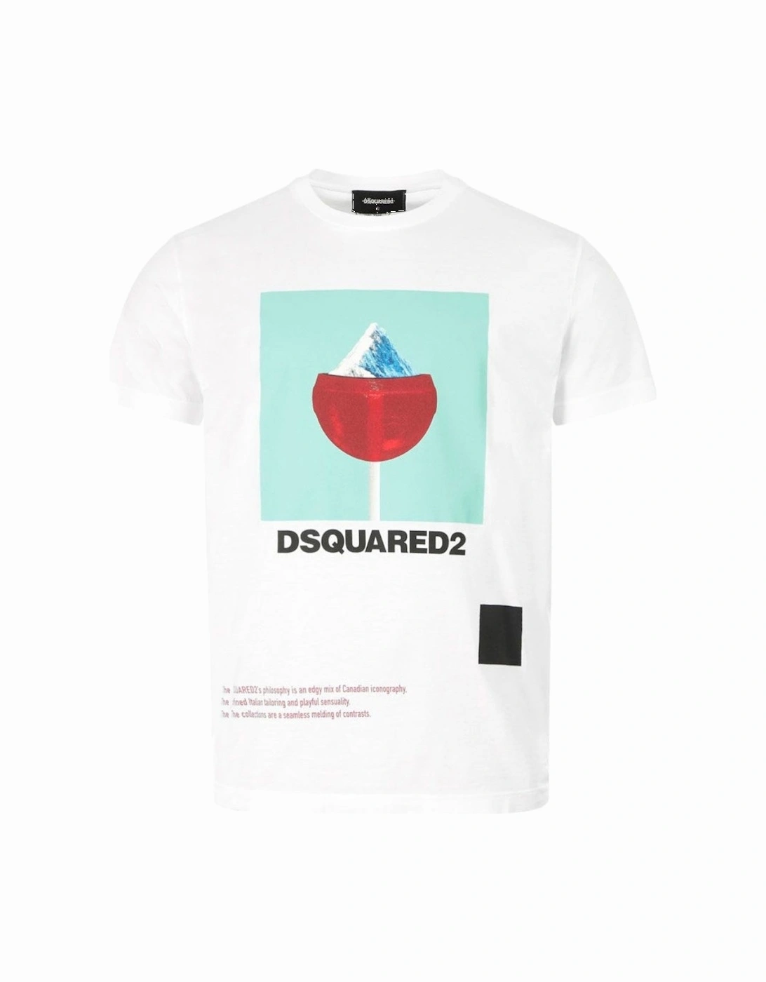 Cool Fit Iceberg Logo White T-Shirt, 3 of 2
