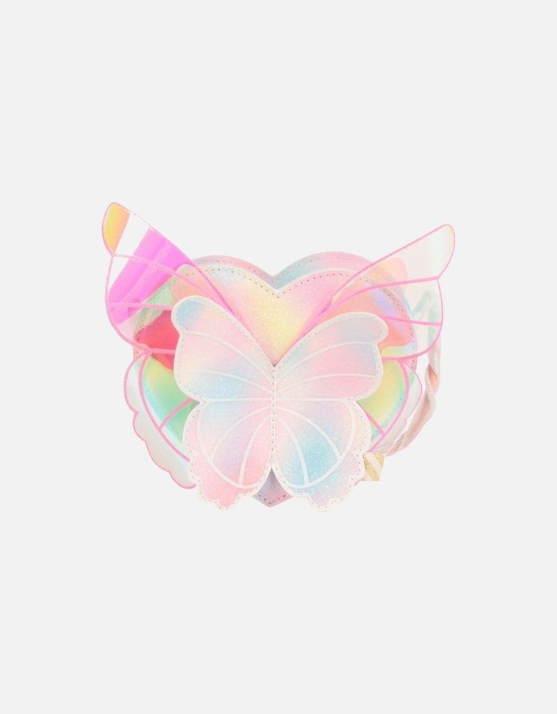 Girls Pastel Butterfly Shoulder Bag