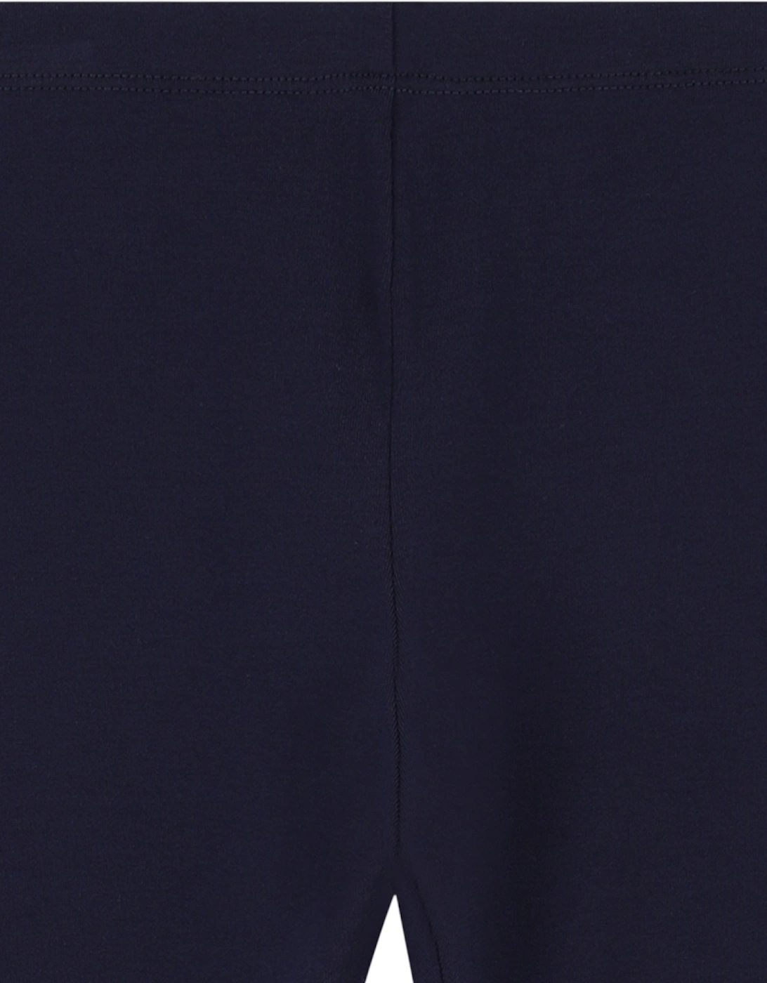 Girls Navy Cotton Leggings