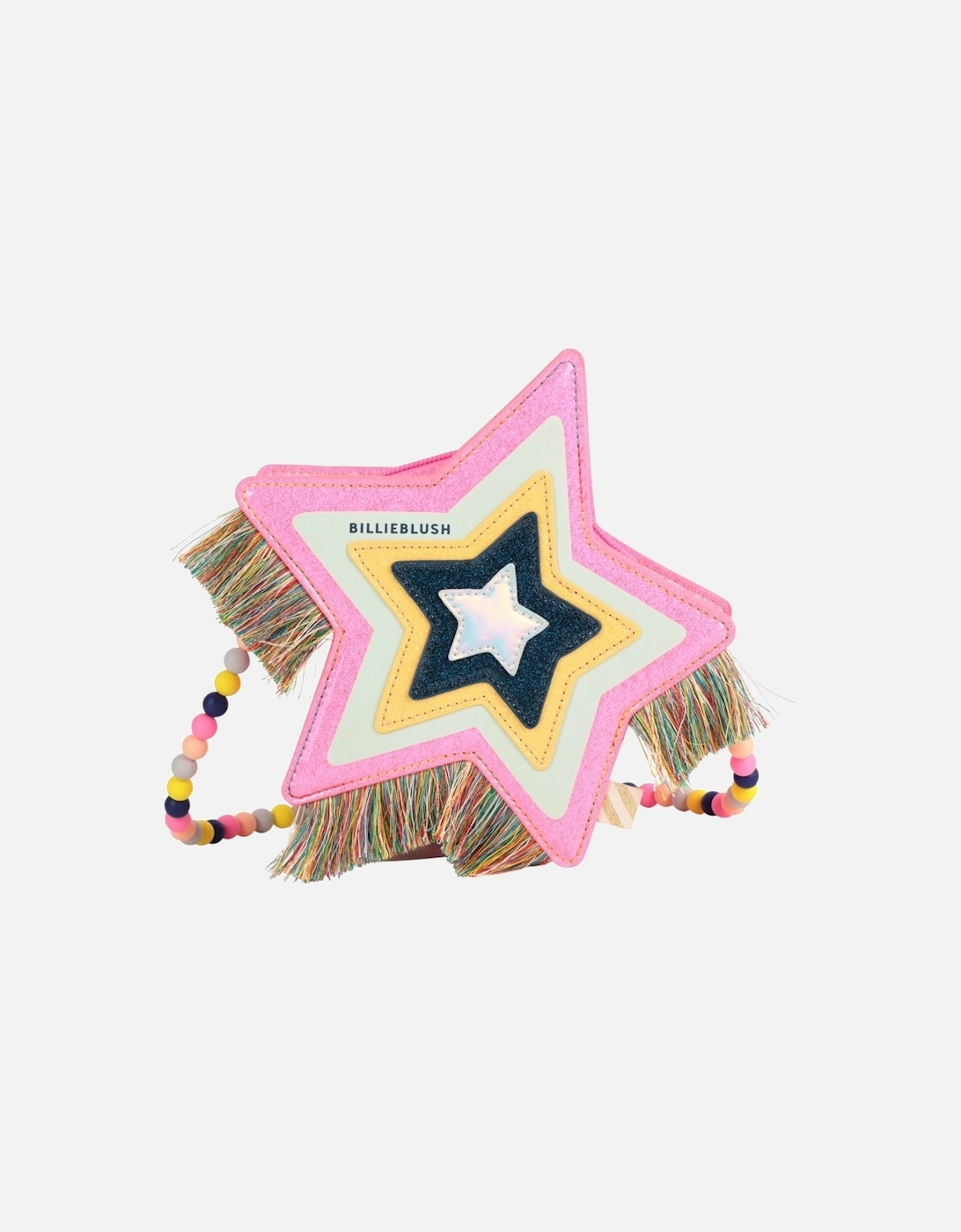 Girls Multicoloured Star Shoulder Bag, 5 of 4