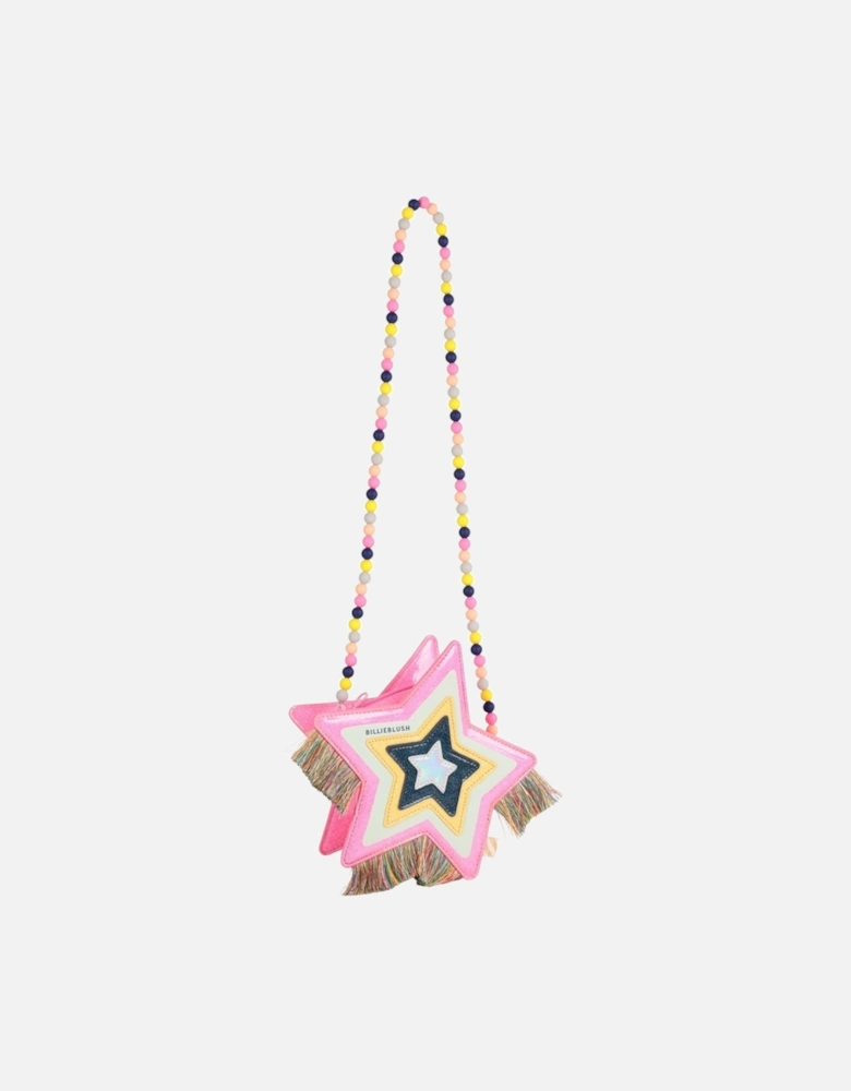 Girls Multicoloured Star Shoulder Bag