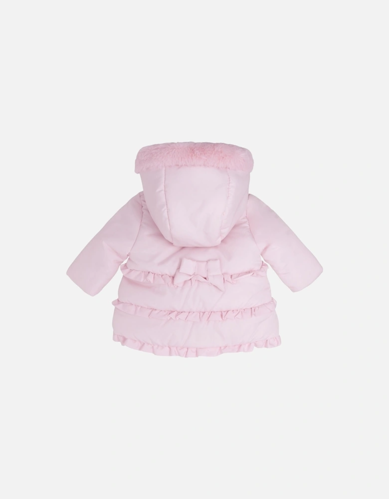 Girls Pale Pink Coat