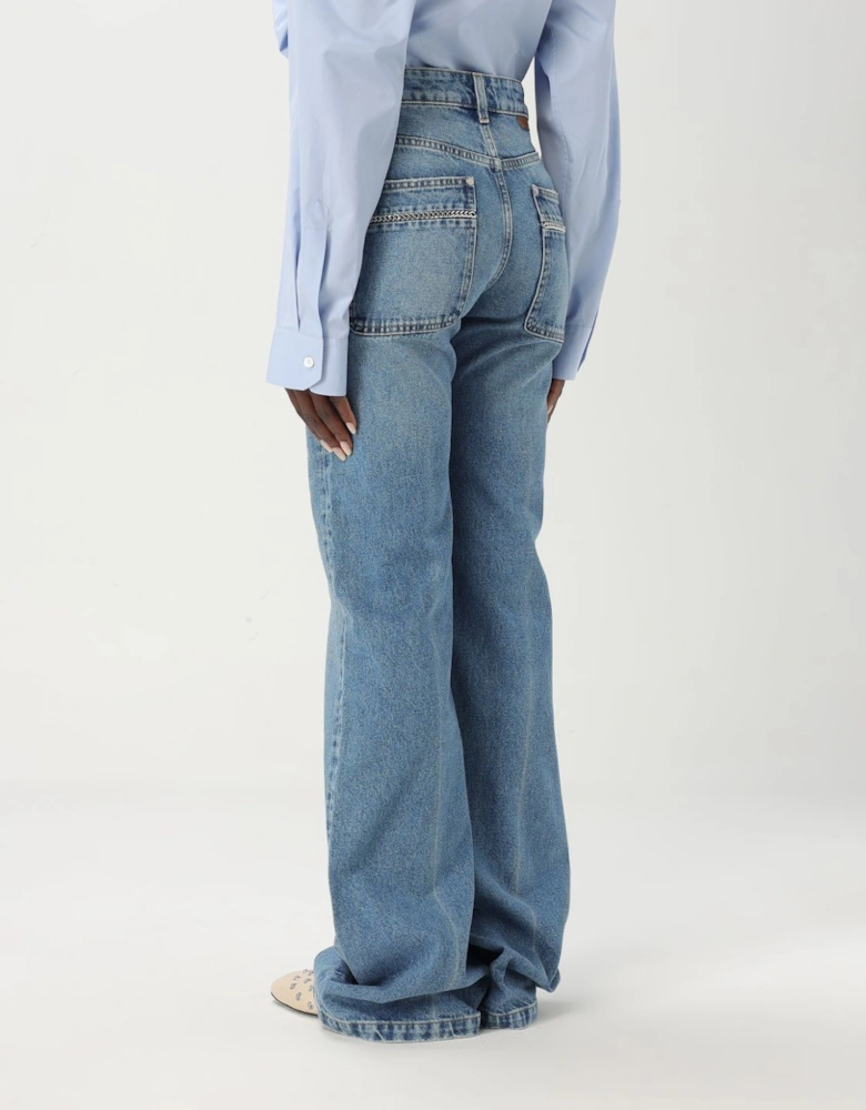 Wide Leg Organic Cotton Jeans
