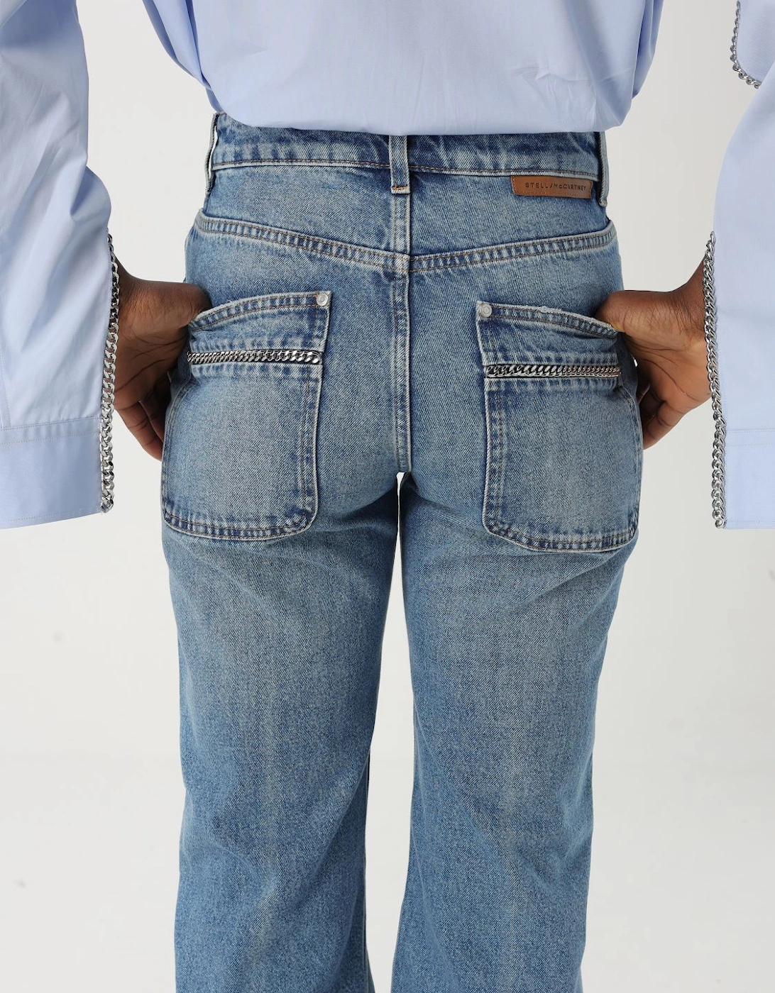 Wide Leg Organic Cotton Jeans