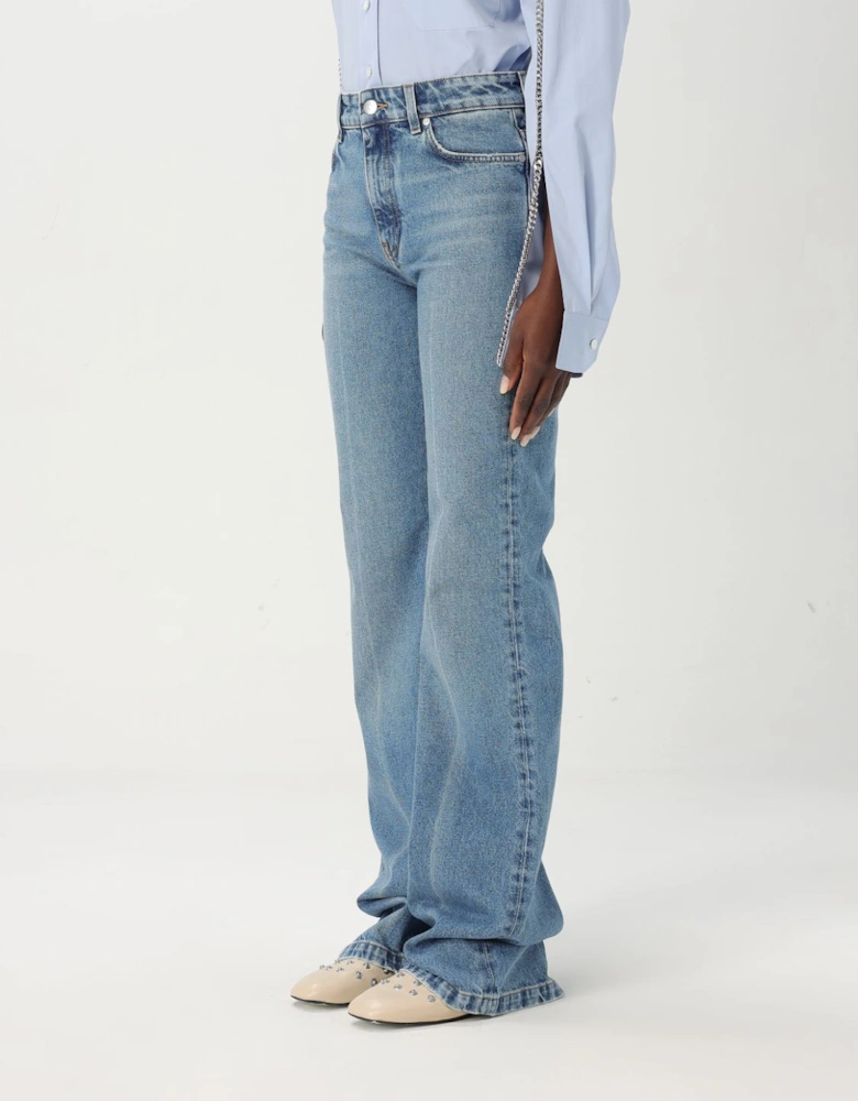 Wide Leg Organic Cotton Jeans
