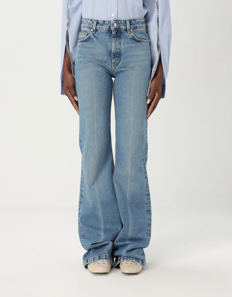 Wide Leg Organic Cotton Jeans