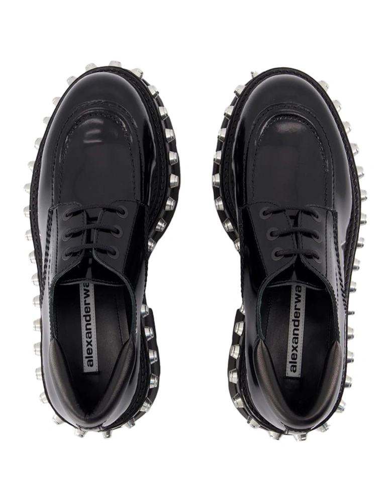 Platform Oxford Studded Detail
