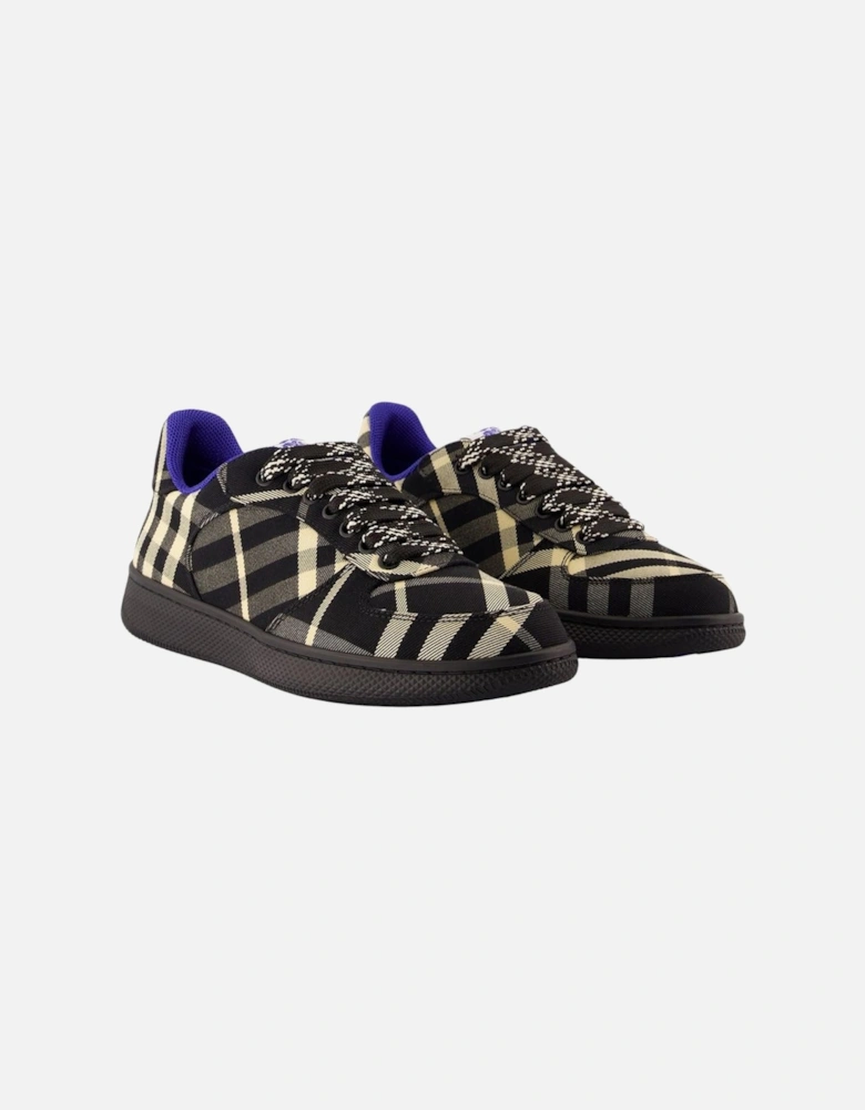 Arthur Plaid Canvas Sneakers