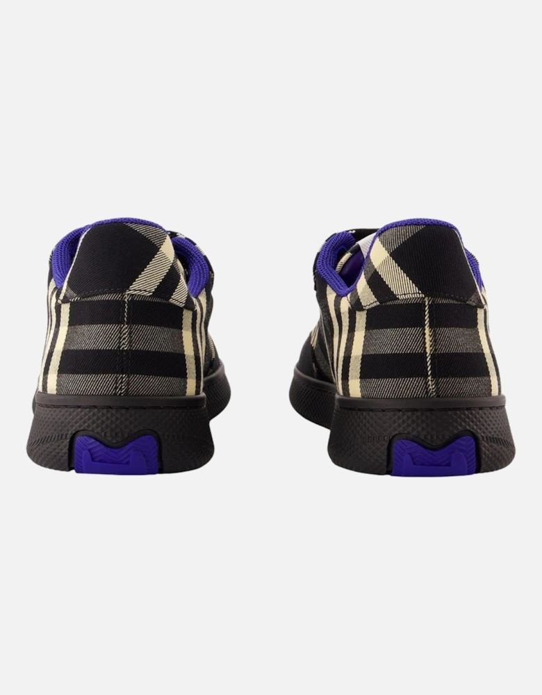 Arthur Plaid Canvas Sneakers