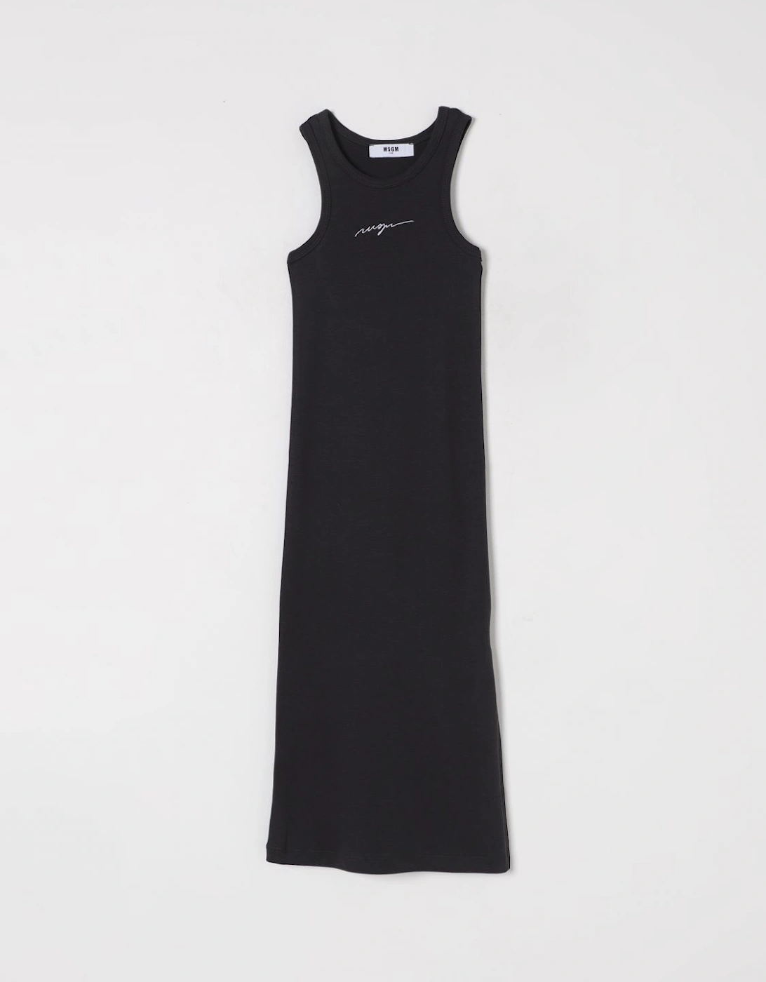 Ribbed Sleeveless Midi Dress