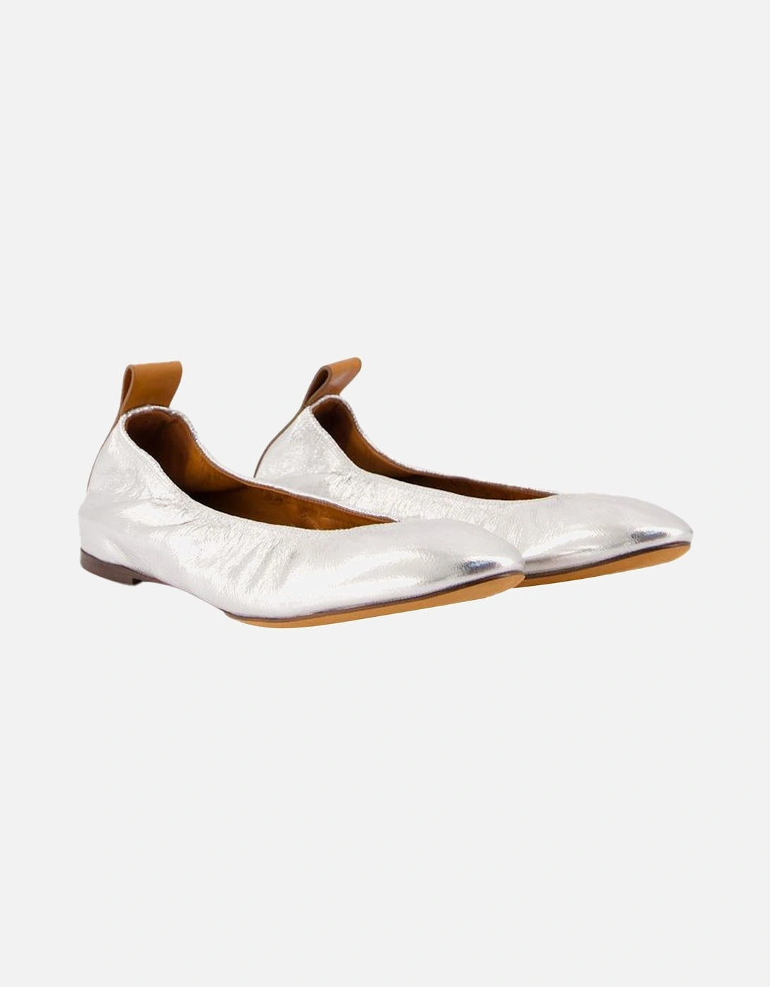 Leather Ballet Flats SlipOn