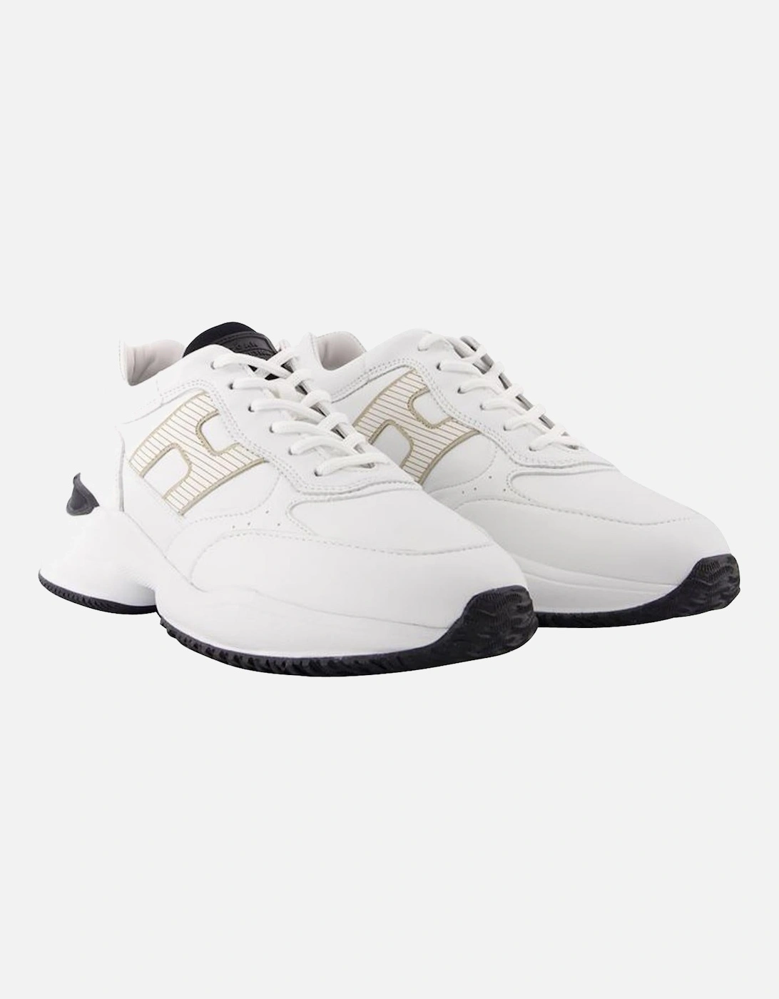 Interactive Leather Sneakers