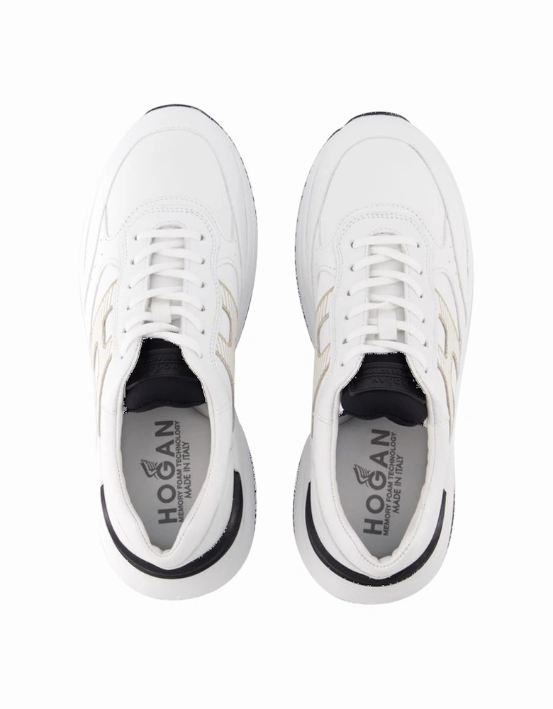 Interactive Leather Sneakers