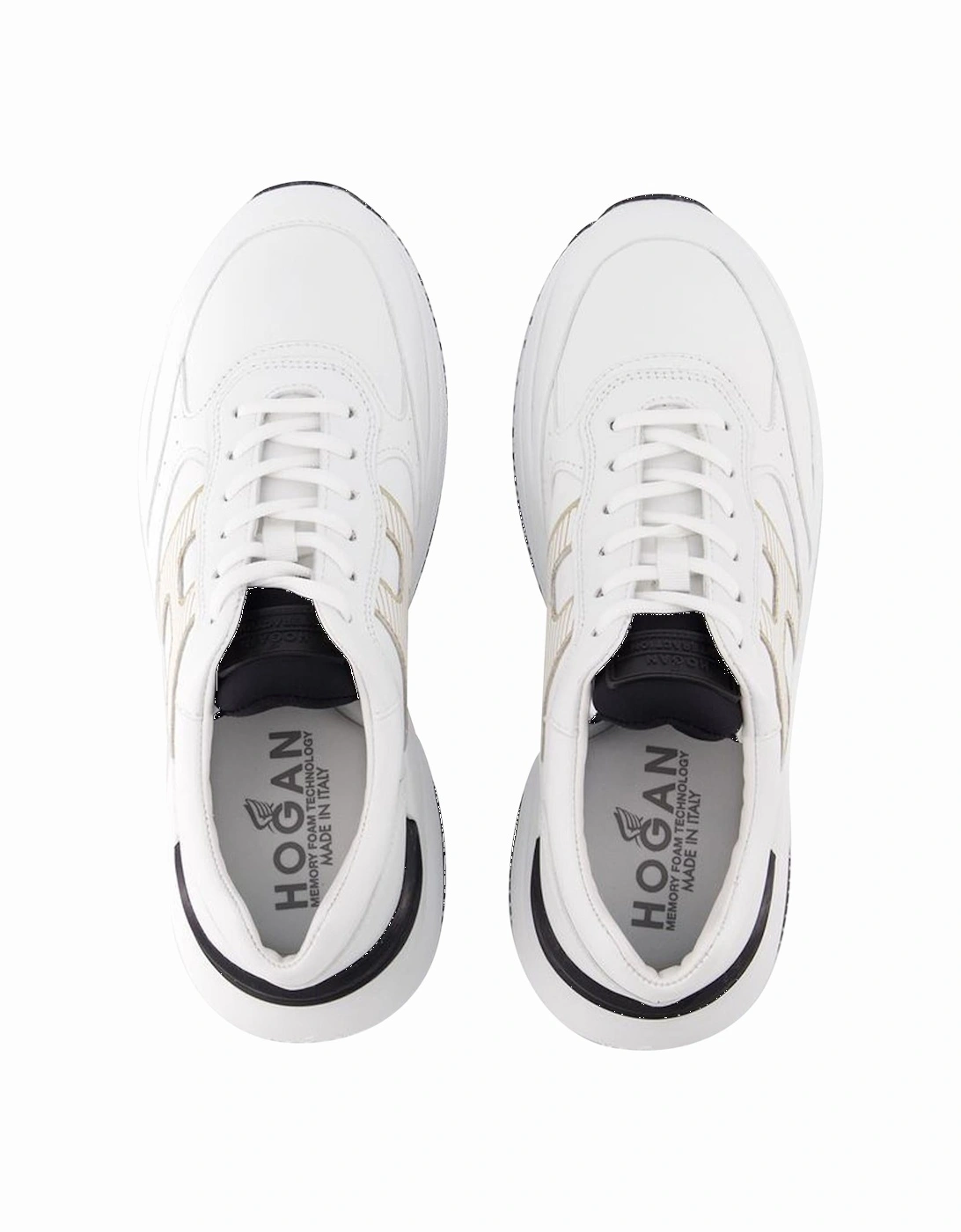 Interactive Leather Sneakers