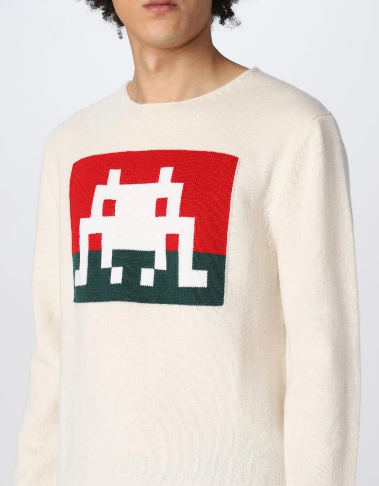 Space Invader Pullover Sweater