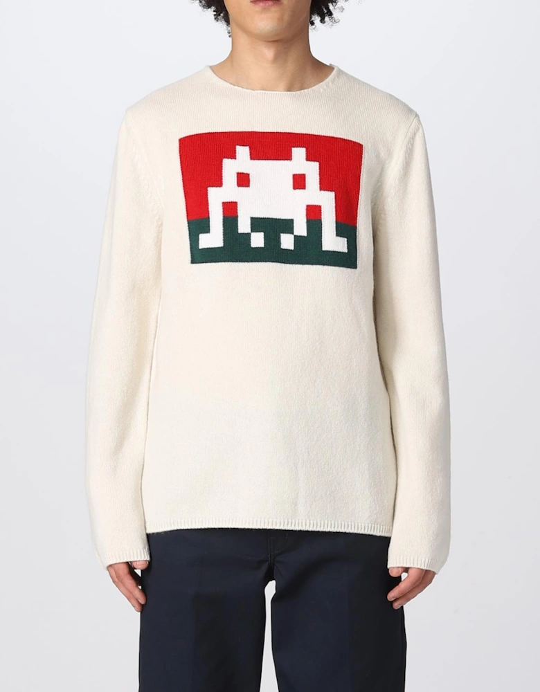 Space Invader Pullover Sweater