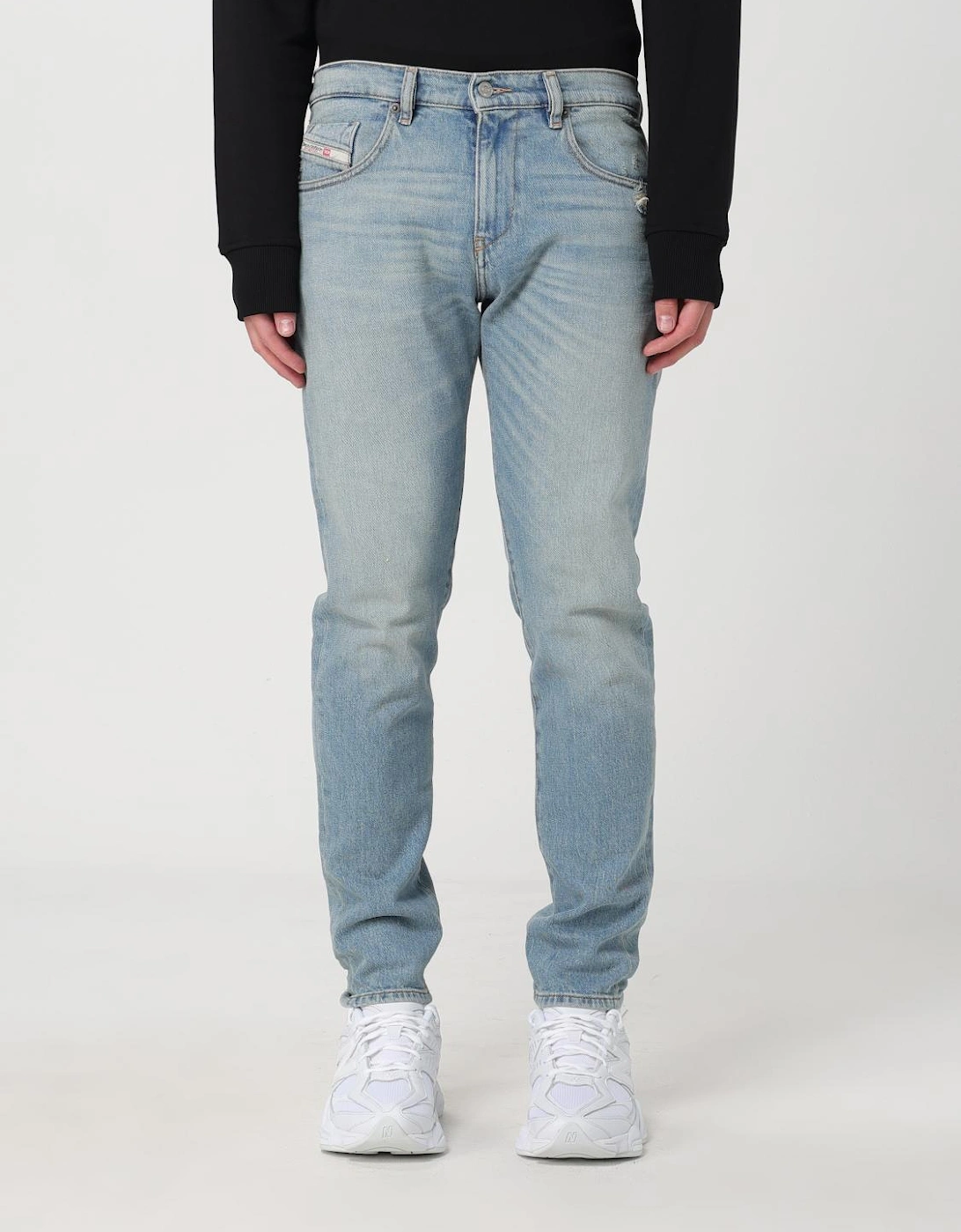DVintage Tapered Light Blue Jeans, 4 of 3