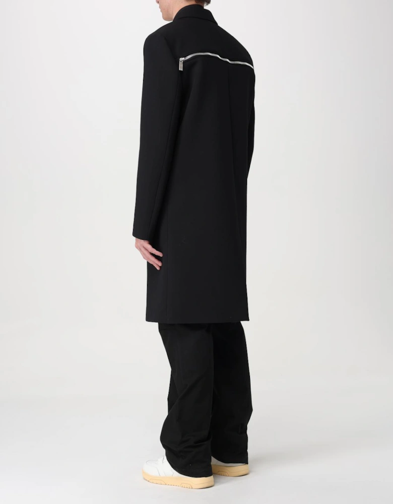 Double Breasted Wool Overcoat