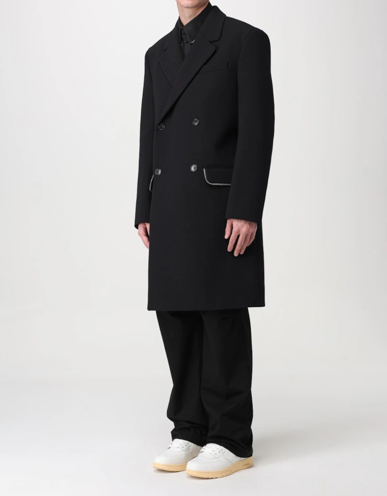 Double Breasted Wool Overcoat