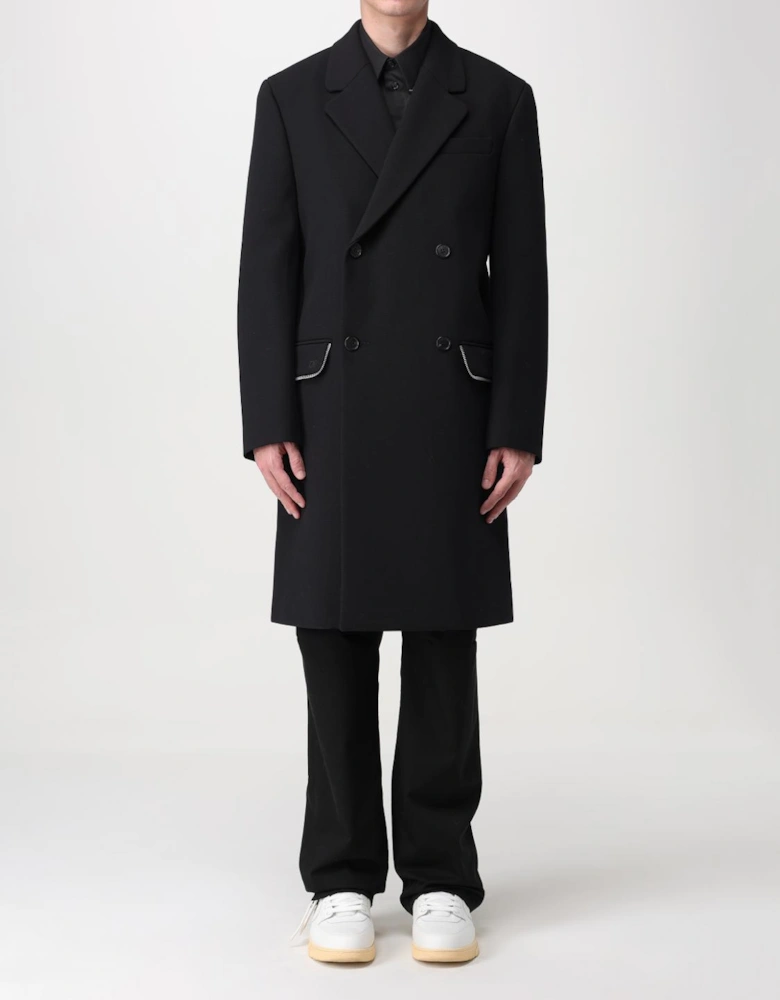 Double Breasted Wool Overcoat