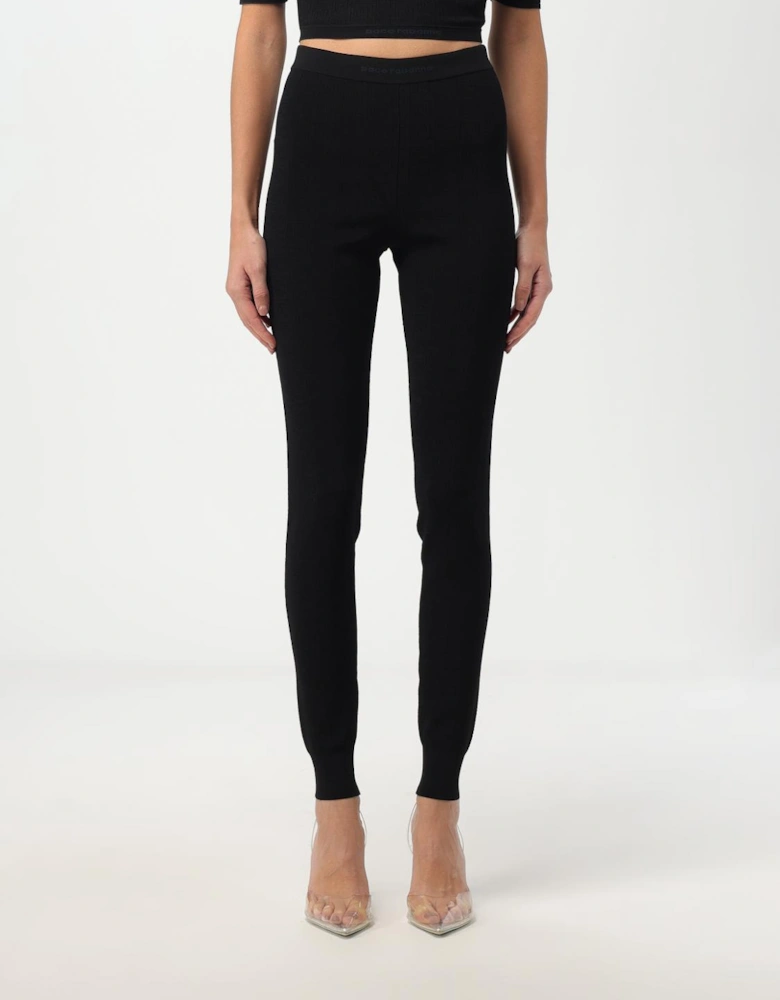 Ribbed Knit HighWaisted Leggings